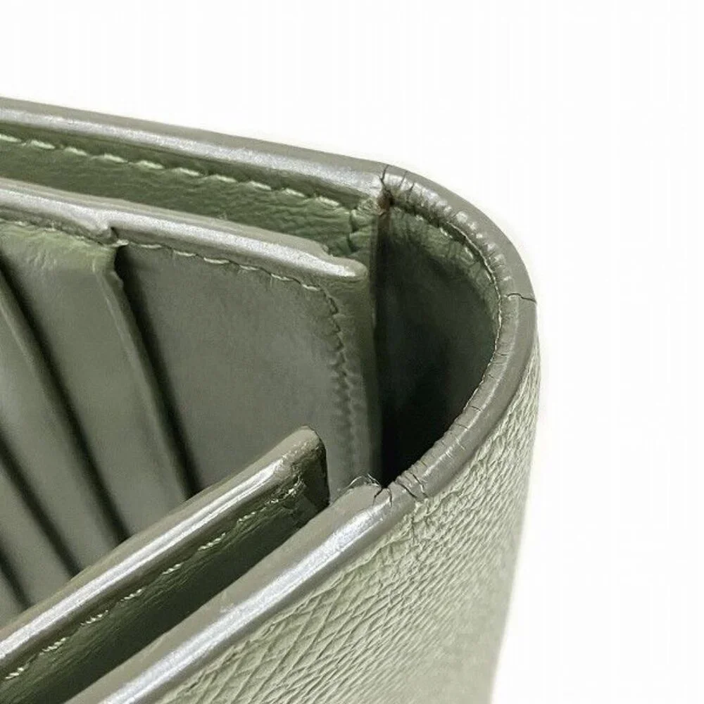 Celine Large Strap Wallet Bicolor Wallet Bifold Long Wallet - Picture 3 of 9